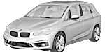 BMW F45 B2968 Fault Code